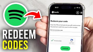 How To Redeem Spotify Premium Code  Full Guide [upl. by Irvin]