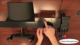 LowRider Flight Yoke amp Throttle Quadrant UnderDesk Mount Installation Guide [upl. by Dulce]