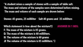 Mass and Volume in Mixtures TEKS 55A 55C amp 55D Lesson for 5th Grade Teachers [upl. by Kcirrez]