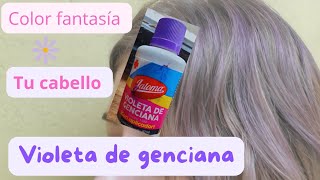 Tinte fantasía con violeta de genciana [upl. by Arriet345]