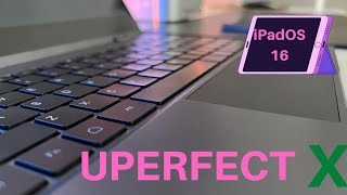 iPadOS 16  Utiliser un moniteur USBC  test du UPERFECT X LapDock un moniteur externe tactile [upl. by Ydnat]