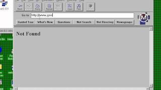 Netscape Navigator 092 Beta [upl. by Ruberta]