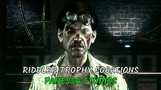 Riddler Trophy Locations Panessa Studios [upl. by Urd65]