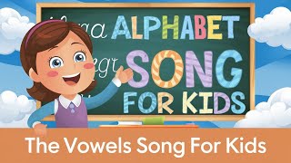 The Vowels Song  Learn Phonics  Nursery rhymes  Preschoolers ABC poem  WonderWhiz Kids [upl. by Nmutua]