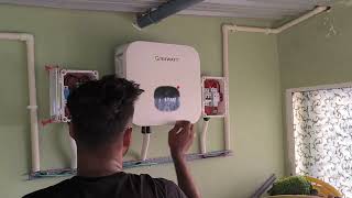 Growatt solar inverter testing [upl. by Lewert]