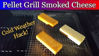 Cold Smoked Cheese in the Pitboss Pellet Grill  Cold Weather Hack [upl. by Urbai47]