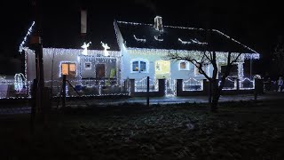 Vánoční dům v Ústí nad Orlicí  Christmas house 2024 [upl. by Llemor770]