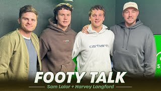 Sam Lalor amp Harvey Langford preview the 2024 AFL draft  Footy Talk AFL [upl. by Adriano]