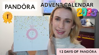 PANDORA ADVENT CALENDAR 2023  12 DAYS OF PANDORA JEWELLERY [upl. by Enelegna]