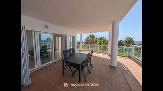 Stunning corner apartment overlooking Golf course Marina de la Torre Mojacar For Sale for 299990€ [upl. by Nnylidnarb]