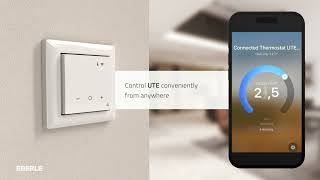 EN  EBERLE  UTE 3500  UTE 3800U and Apple Home  Integration into Smart Home [upl. by Helbona]