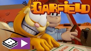 The Garfield Show  Das PizzaRennen  Boomerang [upl. by Catt]