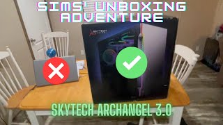 Unboxing  The Skytech Archangel 30 Prebuilt Gaming PC [upl. by Ahasuerus43]