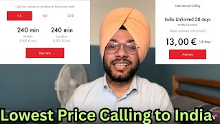 Best Predpaid calling App to India [upl. by Tiffi424]