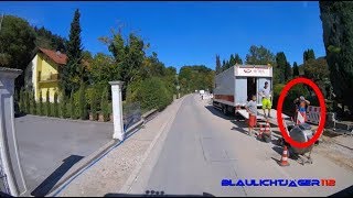 Innenaufnahme  mit Pressluft durch die Gemeinde Einsatzfahrt HLF 20  Feuerwehr Meckesheim [upl. by Oona]