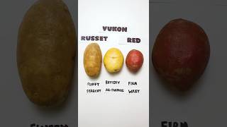 Potatoes Explained cooking shorts [upl. by Htide]