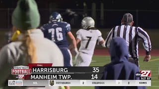 Manheim Township hosts Harrisburg in District 3 6A semifinals [upl. by Couq]