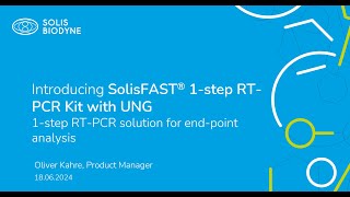 Meet SolisFAST® 1step RTPCR Kit with UNG [upl. by Cristobal]