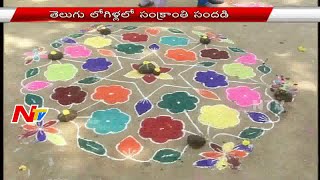 Makara Sankranthi Celebrations All Over Andhra Pradesh and Telangana Villages  NTV [upl. by Grose]