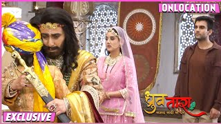 Dhruv Tara ON SET Shaurya Ne Liya Mahavir Se Ashirwad Apne Pita Ke Hathiyaare Ko Marne Ke Liye [upl. by Sahc]