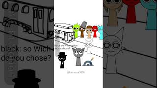 Trolley problem solved by gray sprunki animation animationmeme [upl. by Spalla]