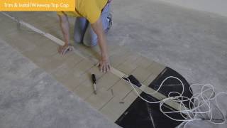 Connectrac UnderCarpet Wireway Installation Guide [upl. by Anom]