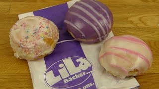 Lila Bäcker  Kinderpfannkuchen Berliner  Doughnuts [upl. by Adnirak]