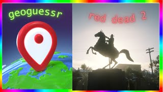 live fr short red dead redemption 2 et geoguessr [upl. by Onitnerolf]