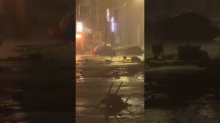 Typhoon Hinnamnor hits South Korea leaves thousands without power  USA TODAY Shorts [upl. by Oidacra803]