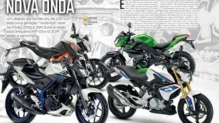 Yamaha MT03 vs Kawasaki Z300 vs KTM 390 Duke  Comparativo  DLRMT07 [upl. by Adiaroz]