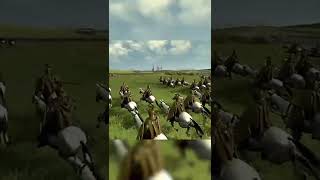 Absolutely beautiful cav charge LOTR totalwar shorts [upl. by Newbold]