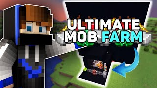 How to Build the BEST Mob Farm  Guide for ATM9 All The Mods 9 [upl. by Aizahs]