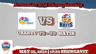 Armenian U18 Championship  Game Highlights  Urartu  Hatis  25052024 [upl. by Edahs]