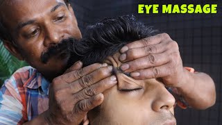 Head Massage amp Forehead Tapping by Manoj Master  Relaxing Hair Scratching  Neck Cracking  ASMR [upl. by Haela]