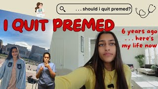 WATCH THIS VIDEO IF YOURE THINKING ABOUT QUITTING PREMED [upl. by Nasah804]