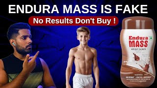 Endura Mass is Fake 🤥  No Results  Endura Mass Results [upl. by Pontias]