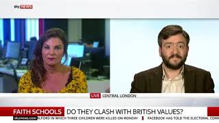 Andrew Copson debates private and illegal faith schools [upl. by Oravla200]