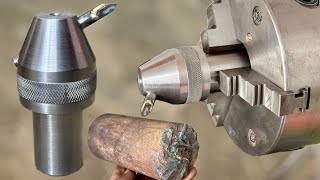 A head resurfacing turning tool making ideas  Turning tool make a metal shaft on lathe tools [upl. by Molahs623]