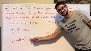 Margin of Error Proportion Confidence Interval [upl. by Earahs]