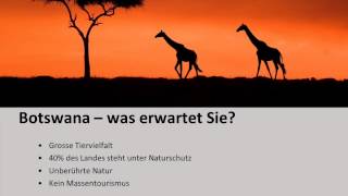 Webinar Südliches Afrika mit andBeyond [upl. by February]