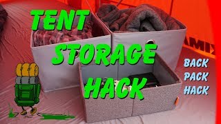 Tent Storage Hack [upl. by Talya]