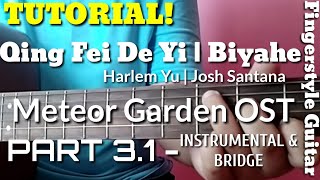 Qing Fei De Yi Biyahe Fingerstyle Guitar Tutorial Part 31  Meteor Garden OST  Abz Collado [upl. by Llerraj]