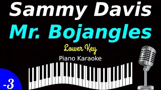 Sammy Davis Jr  Mr Bojangles Piano Karaoke Lower Key [upl. by Nabila]