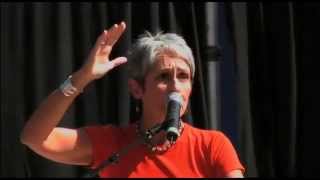 Joan Baez sings quotFinlandiaquot  From Slacker Uprising [upl. by Inhsor716]