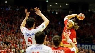 EHF EURO 2014  DENMARK vs CROATIA  Final Round Semifinal [upl. by Winther452]