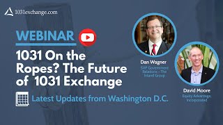 1031 On the Ropes What is the Future of IRC Section 1031 Exchange WEBINAR [upl. by Strawn]