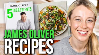 I Tried Jamie Olivers quot5 Ingredientsquot Recipe Book [upl. by Iaria824]