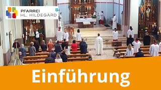 Feierliche Einführung von Pfarrer Henning in der Pfarrei Hl Hildegard DudenhofenRömerberg [upl. by Fergus596]