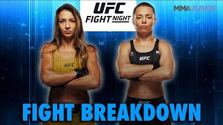 Amanda Ribas vs Rose Namajunas Prediction  UFC on ESPN 53 Breakdown [upl. by Piselli]