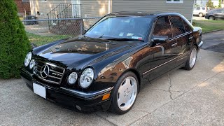 Mityvac MV7201 oil Extractor 1999 Mercedes E55 AMG Oil Change [upl. by Eldreda]